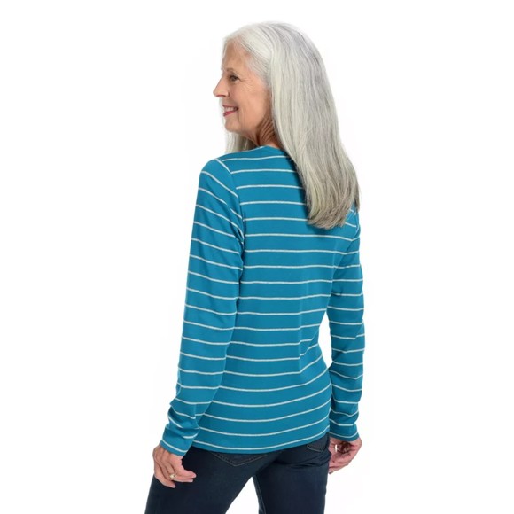 cj. banks 2x  christopher banks long sleeve crew neck tee - Picture 3 of 6